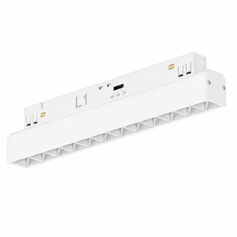 ALFA KIRA TRACK MAGNETIC 2LINE 12W CCT SWITCH DIMM WH