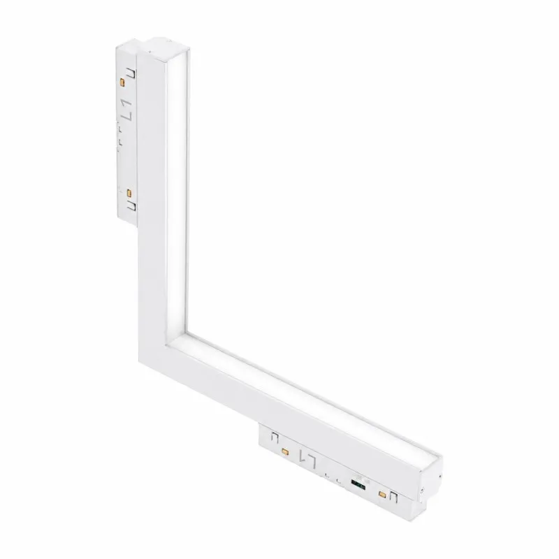 ALFA SAGA TRACK MAGNETIC 2LINE CORNER B 24W CCT SWITCH DIMM WH